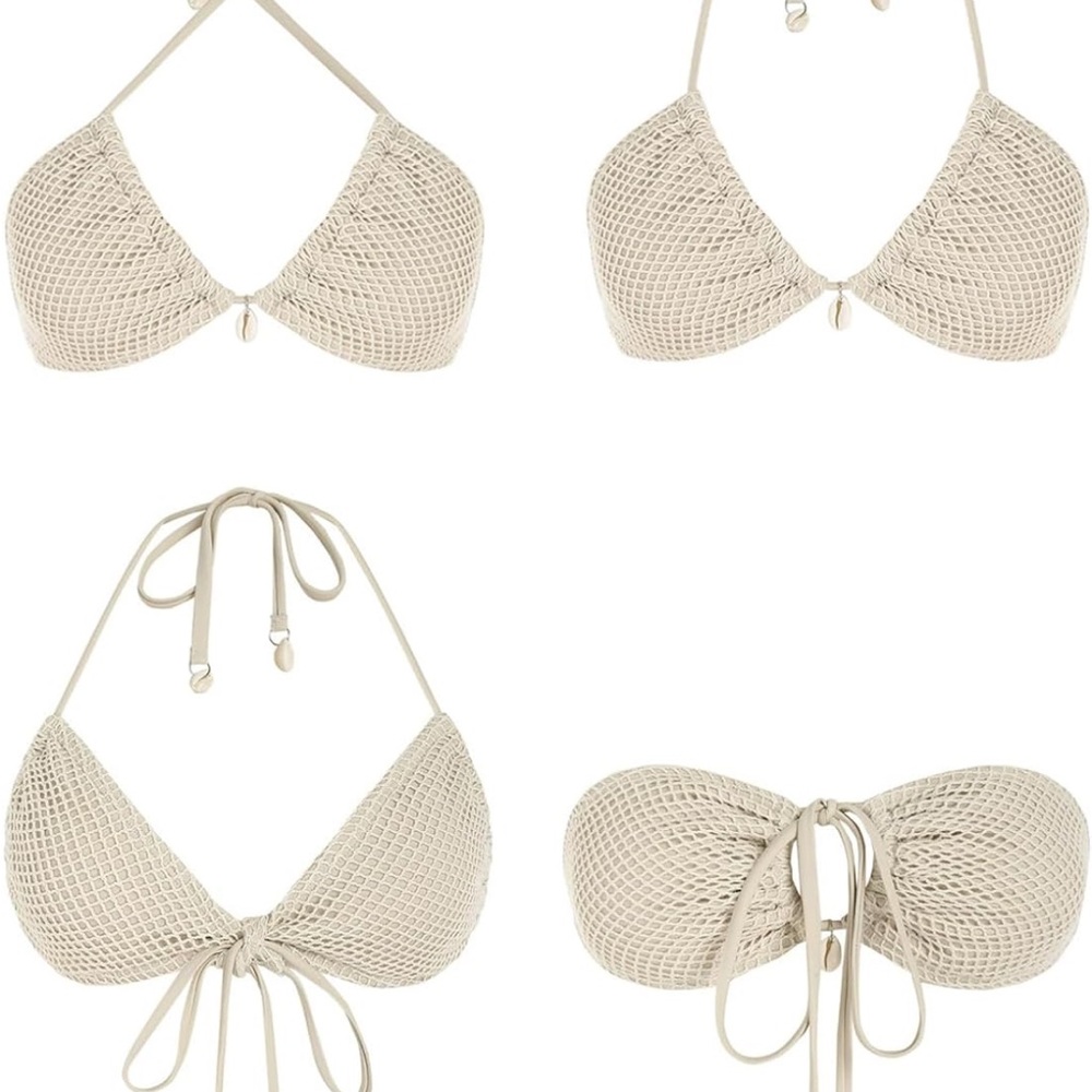 Mesh Shell Bikini - Picture 3 of 9